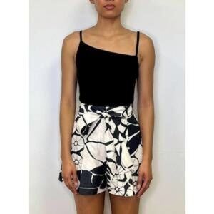 Marie Oliver Black Trini Tank Top Small New